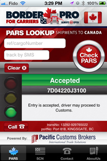 Border Pro iPhone App - Accepted